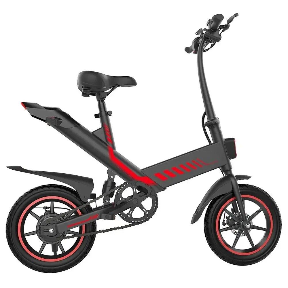Y1S Elektrische Fiets 400W motor 36V 10,4ah Batterij 14 Inch Band Ebike 25 Km/h Max Snelheid 30-40Km Bereik Elektrische Fiets
