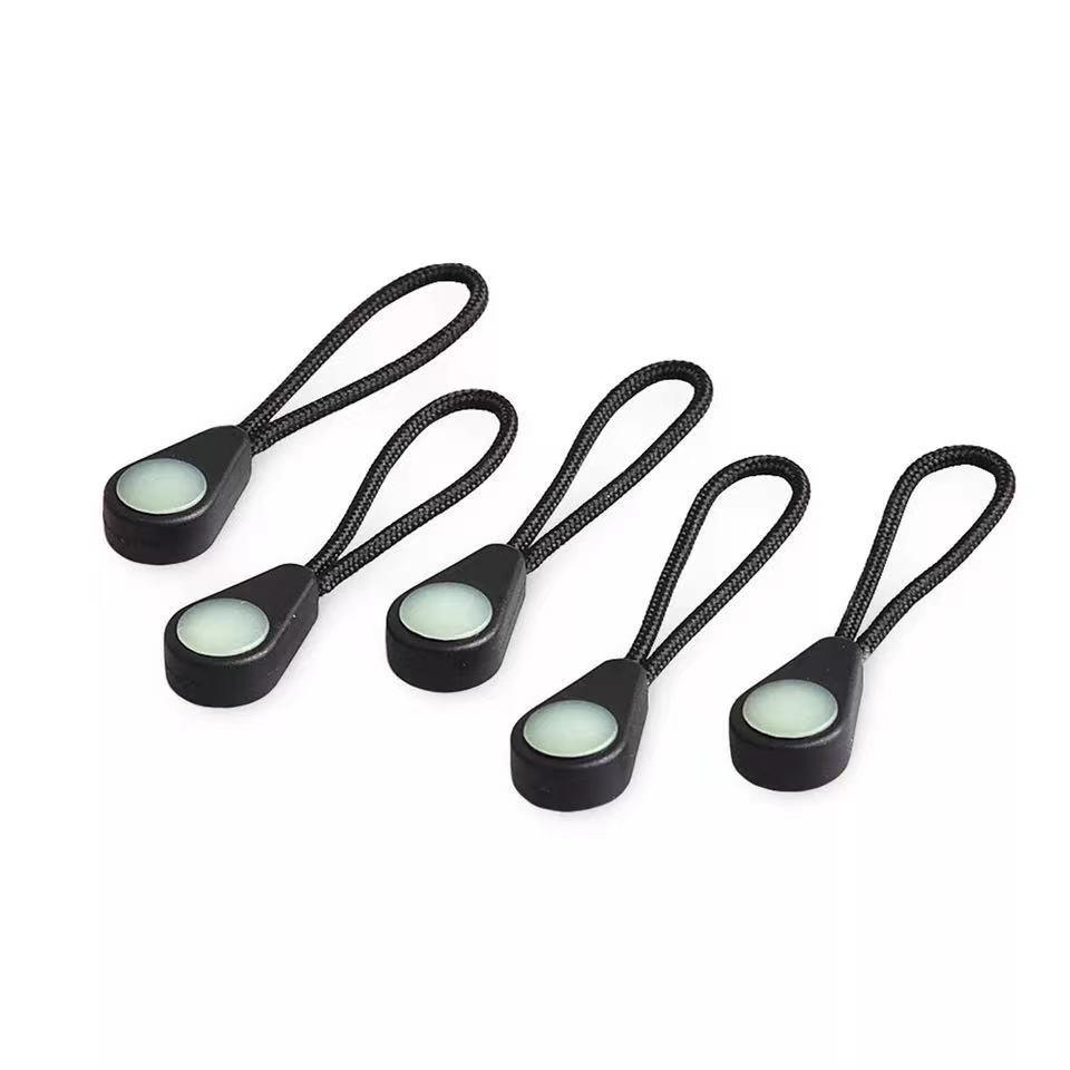 

Luminous Zipper Puller for Clothes - PU & PVC Tail Rope