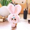 Bunny Plush Adorable Toy Lightweight  Key Chain For Backpack Decoration And Gift