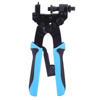 Terminal Compression Crimping Pliers F BNC RCA Coaxial Cable Network Crimper Adjustable Pliers