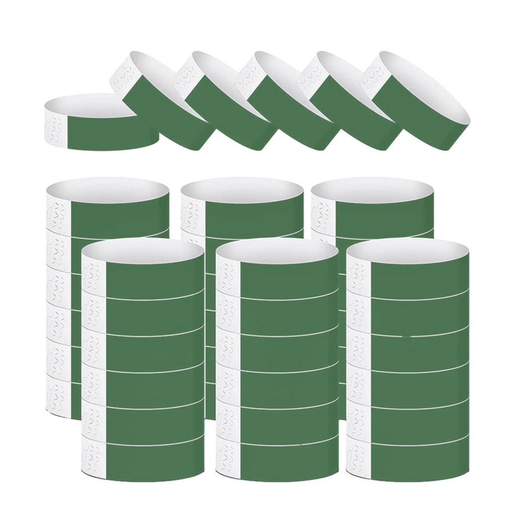 600Pcs Paper Wristbands ID Bands Party Wristbands for Clubs Party Bars