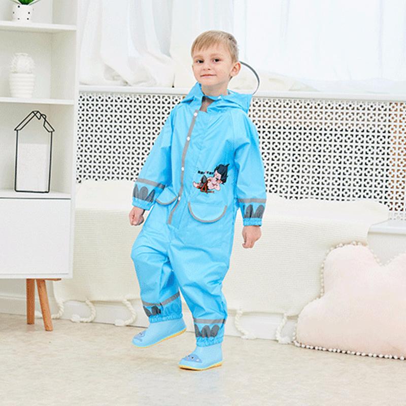 Pelerine de ploaie pentru copii de la 1-10 ani Salopete impermeabile și pantaloni pentru băieți și fete