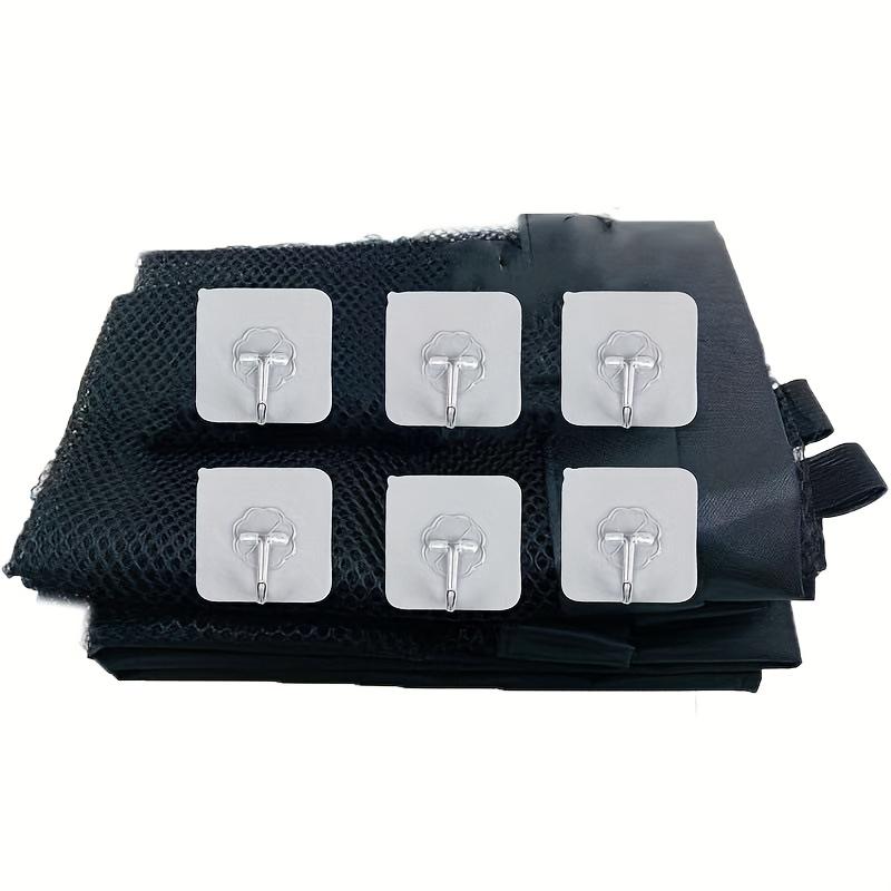 1pc Heavy-Duty Large No-Drill Dog Gate with Paw Print Locking Panels - Foldable Portable Pet Barrier, Safety Net for Doors