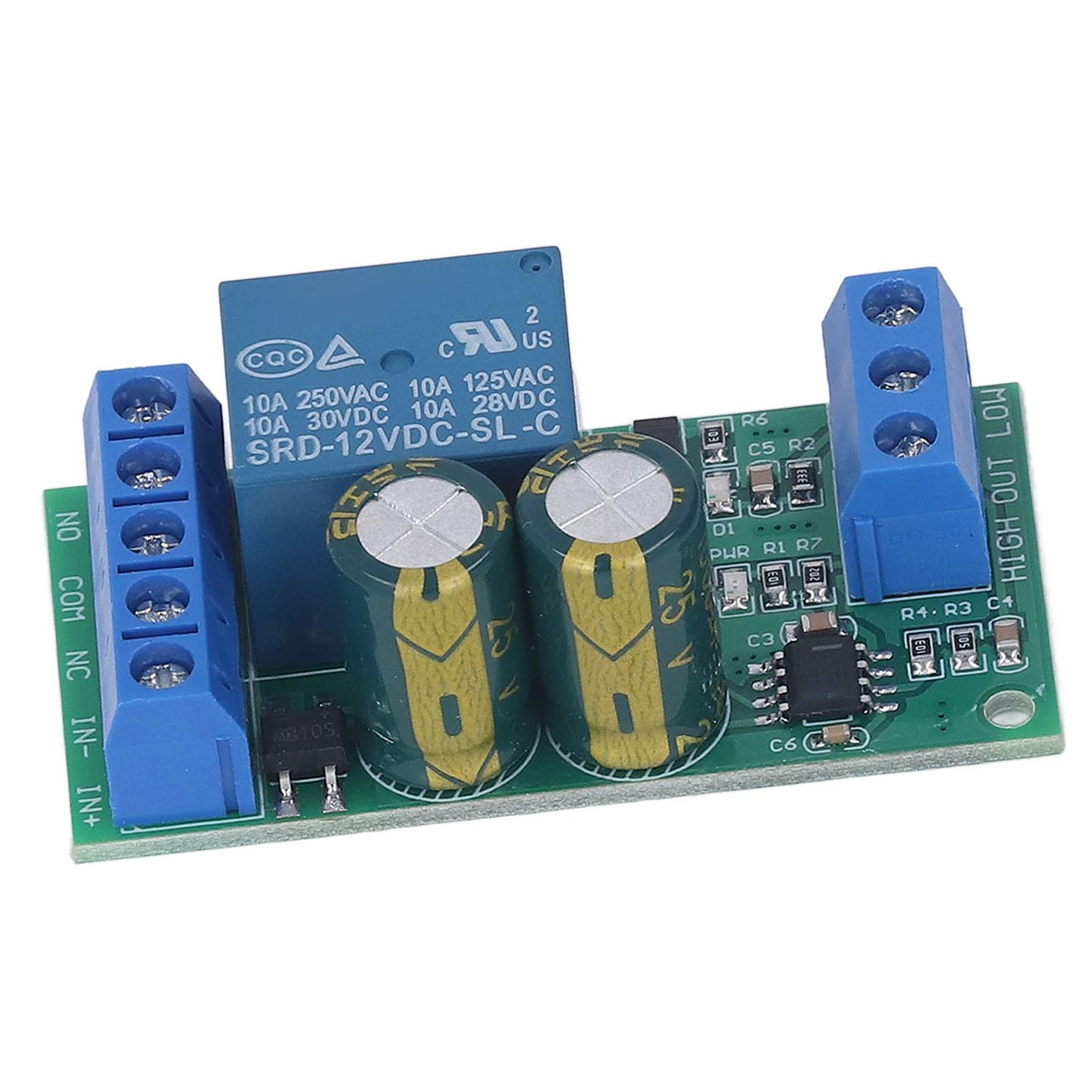 

Water Level Controller Relay Liquid Level Sensor Module Automatic Control Relay Board DC12‑15V AC9‑12V