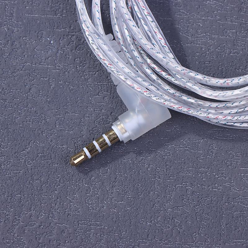 3.5Mm 2Pin In Ear Wired Earphones Kz Silver Plated Kz Earphones Cables Upgrade Cable With Microphone Kz Headphones Wire