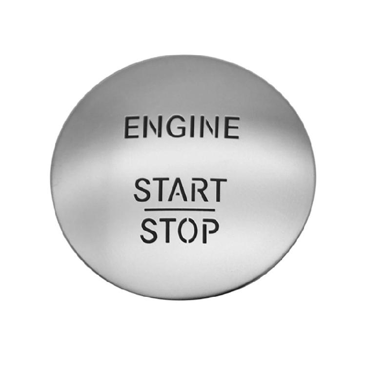 

Car Engine Start Stop Button for Mercedes W176, W246, C204, S204, W204, A205 1 срібний