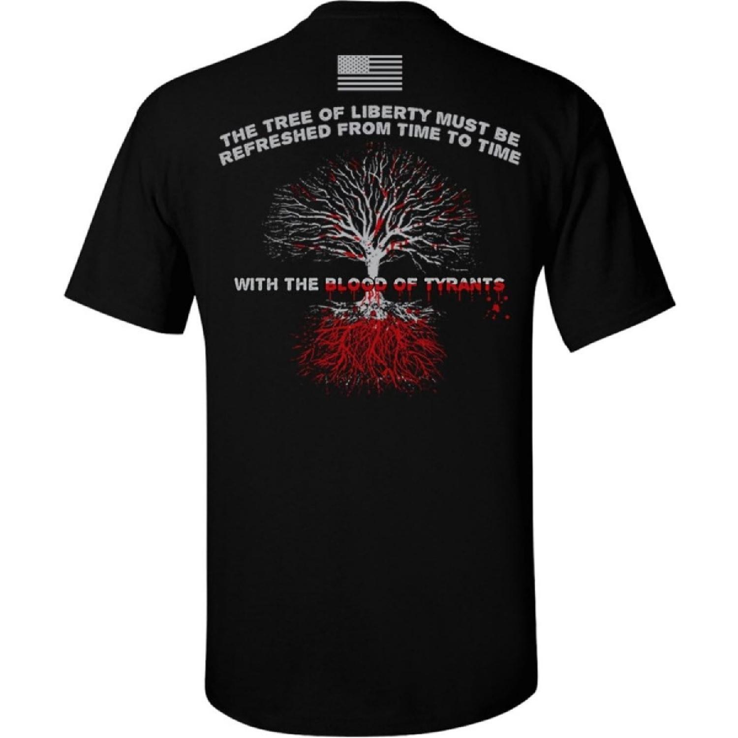 Gadsden and Culpeper Blood of Tyrants T-Shirt - Black XXXXXL разноцветный