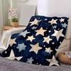 1pc Starry Night Sky Design Blanket Soft Throw for Home Decor, Gift Idea, Living Room .B049