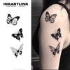 Schmetterling Temporäres Tattoo, Hält Bis Zu 15 Tage Neue Technologie Magisch Wasserdicht Semi-Permanenter Aufkleber.