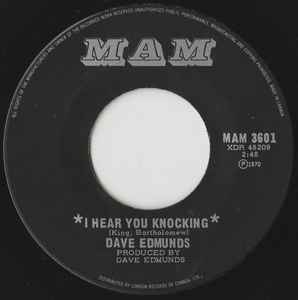 

7inch Record DAVE EDMUNDS - I Hear You Knocking MAM3601 MAM 1970 Canada Rock Used