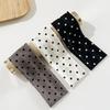 Retro Adjustable Polka Dot Headband Elastic Y2K Yoga Elastic Hair Band Anti Sweat Supporter Gear Sport Headscarf Photo Props