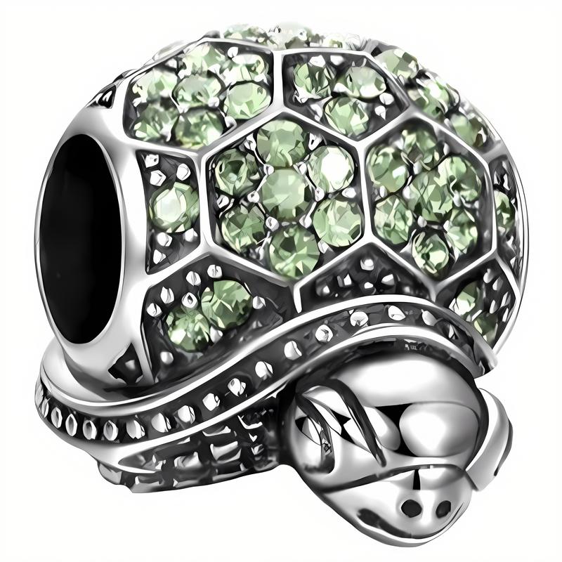 Charms Do Pandora Zawieszka Charms Zielony Żółw Charmsy Trusky