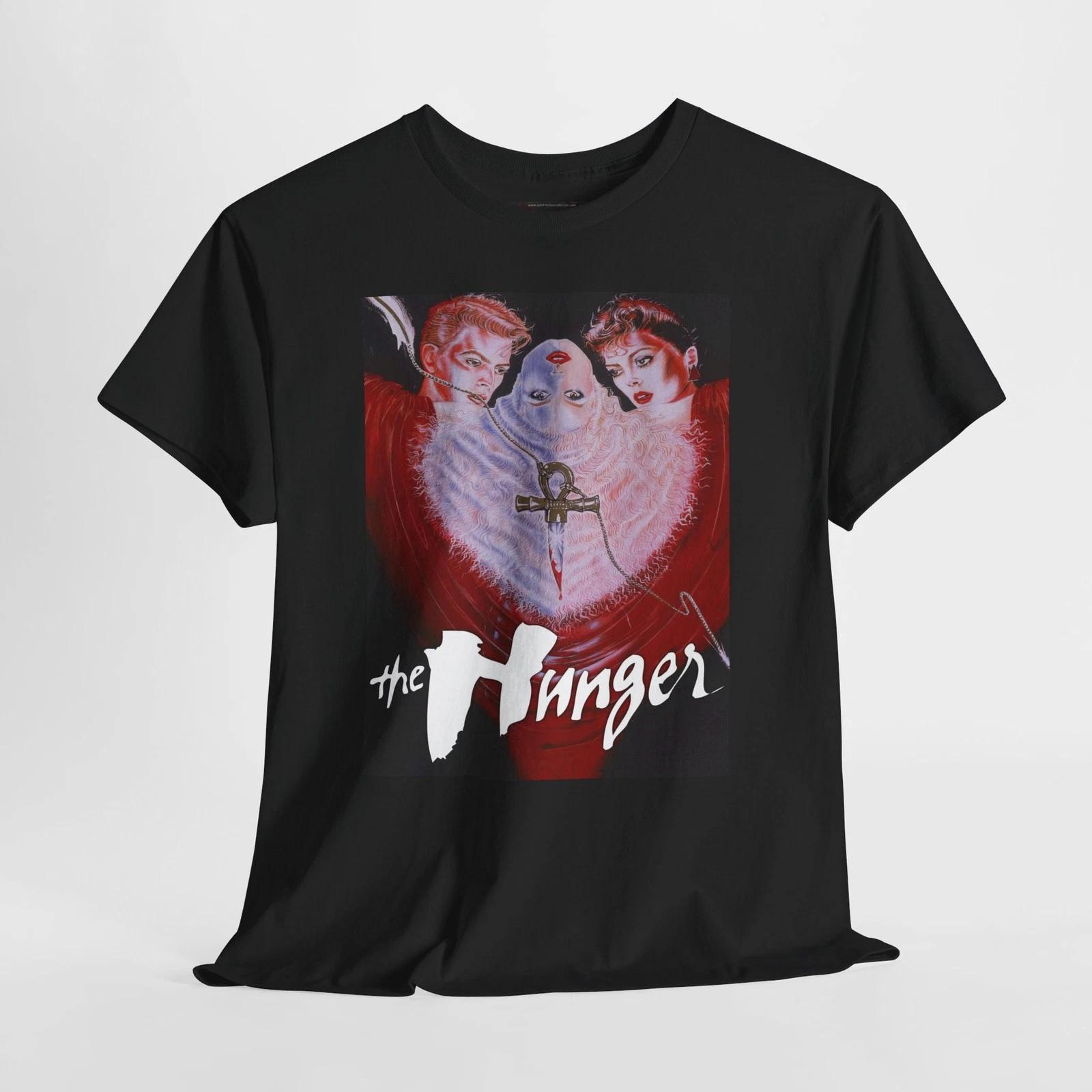 The Hunger 1983 Retro Movie Poster Horror Unisex Graphic T-Shirt M
