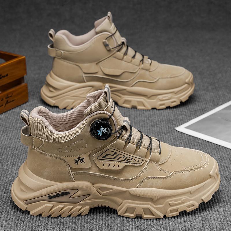 

Мужские высокие кроссовки 2025 осень повседневные кеды молодежные на шнуровке на мягкой подошве спортивные ботинки Мартина повседневные мужские кроссовки 44