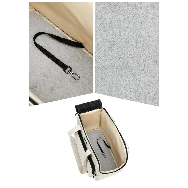 Pet Bag for Small Dogs, Portable Cat Bag for Outings, Hand-Held Cat Nest, Large-Capacity Puppy Carrier