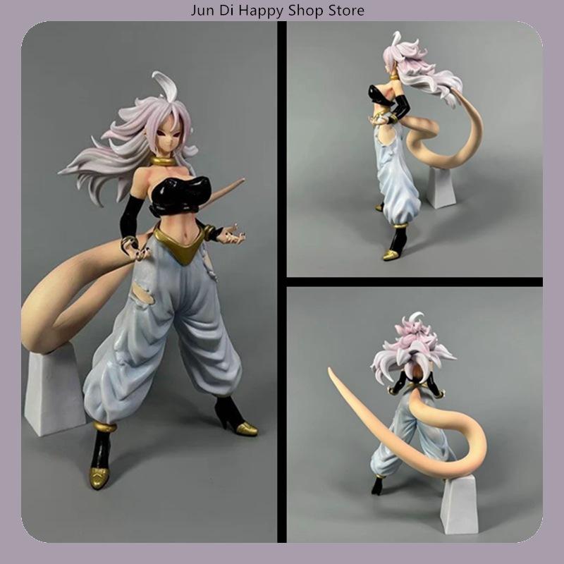 28cm Dragon Ball Android #21 Stehende Position Anime Figur Modell Statue Fans Sammlung Desktop Dekoration Ornament Spielzeug Geschenk