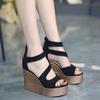 Wedge Sandals Platform Fashion Open Toe Women's Platform High Heel Peep Toe Sandals