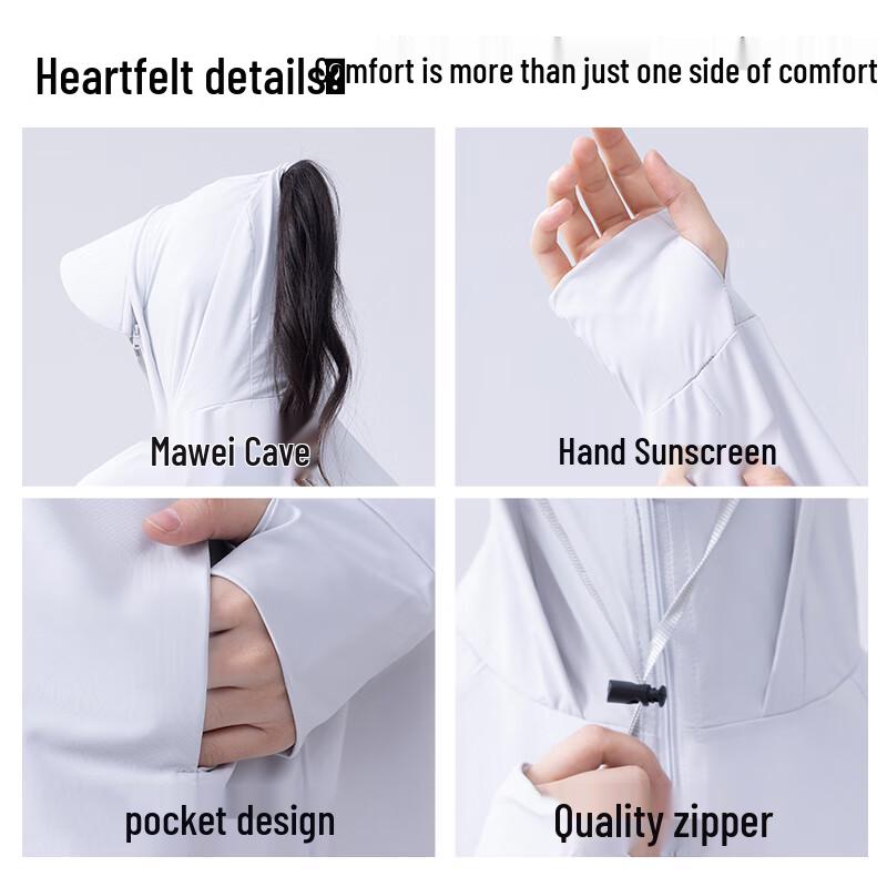 LANGSHA Women's Ice Silk UV Protection Sun Jacket
