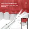 Portable Ultrasonic Electric Tooth Cleaner, Tartar Remover, Handheld Teeth Whitening Device with Visual Cleaning.