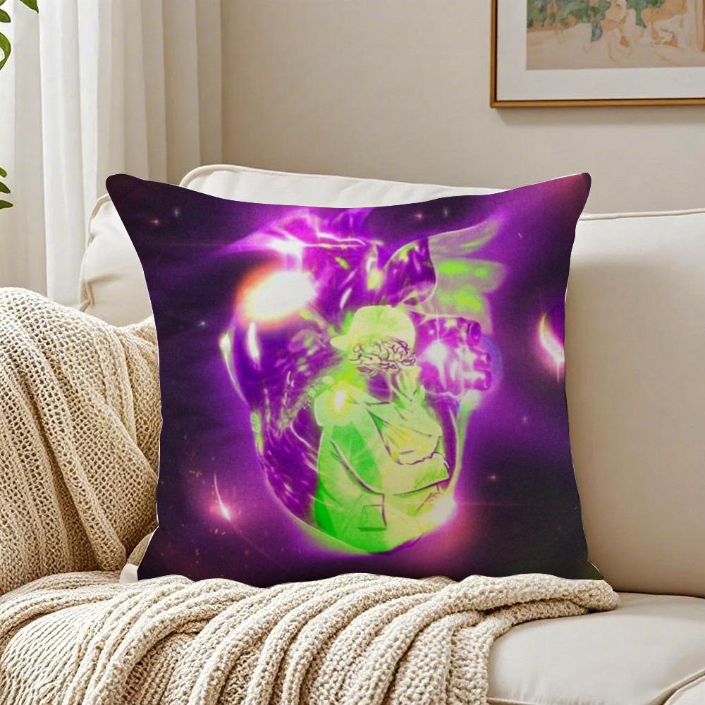 Popular Latin S-Saiko S-Sakura Spanish Cushion Cover Linen Pillowcase Soft For Sofa Bed Home Room Decor