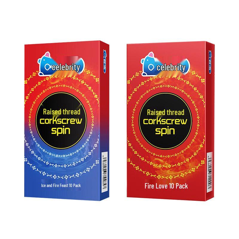 Mingliu Ultra-Thin 002 Dotted Ribbed Condoms - 10 Pack