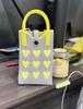 Korean Style Cute Heart Knitted Mini Crossbody & Shoulder Bag for Women