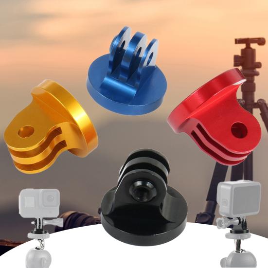 Držák šroubu fotoaparátu Lehký Připojovací držák stativu pro fotoaparát z hliníkové slitiny pro GoPro