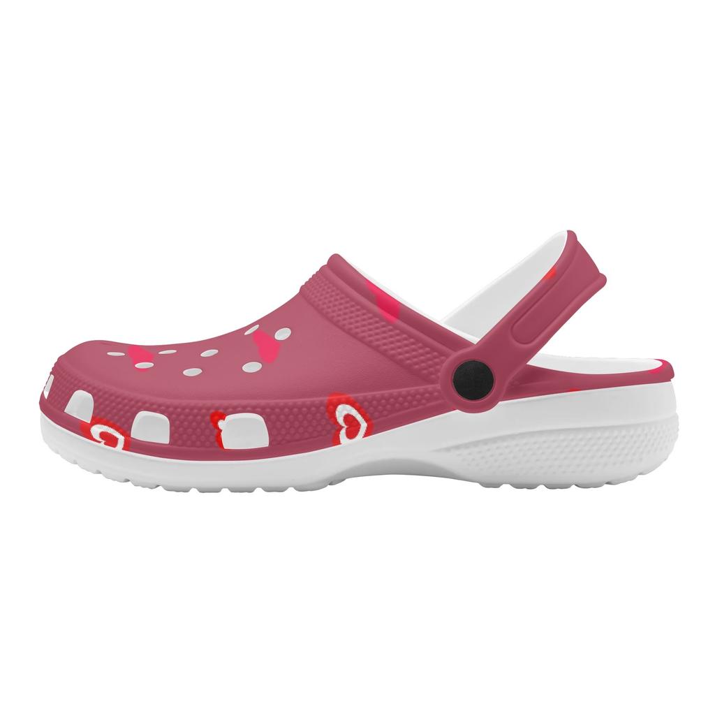 Printed EVA Clogs Women Men Easy Clean Lightweight Slip On Summer Sandals Casual Shoes Soft Sole Daily Walking Leisure Wear