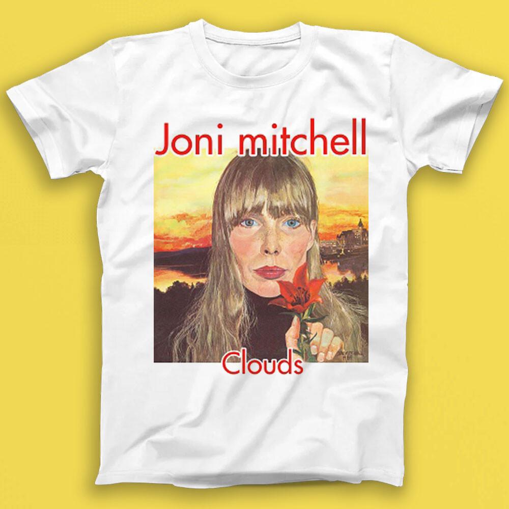 

Joni Mitchell Clouds Ladies of Canyon Folk Music Gift Tee Tshirt 1880 4XL
