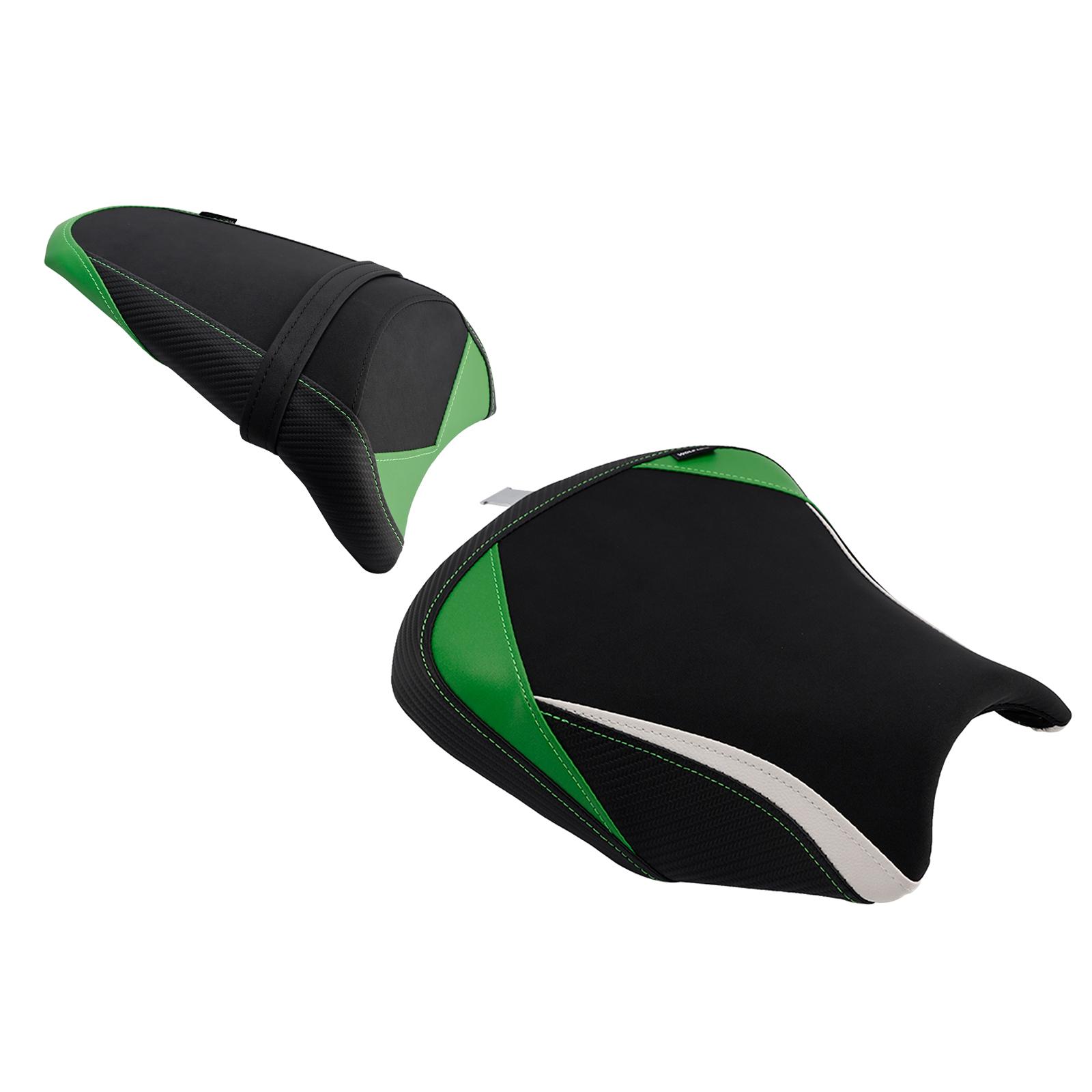 

Front&Rear Raider Passenger Cushion Kit White For Kawasaki Ninja 650 Z650 17-25