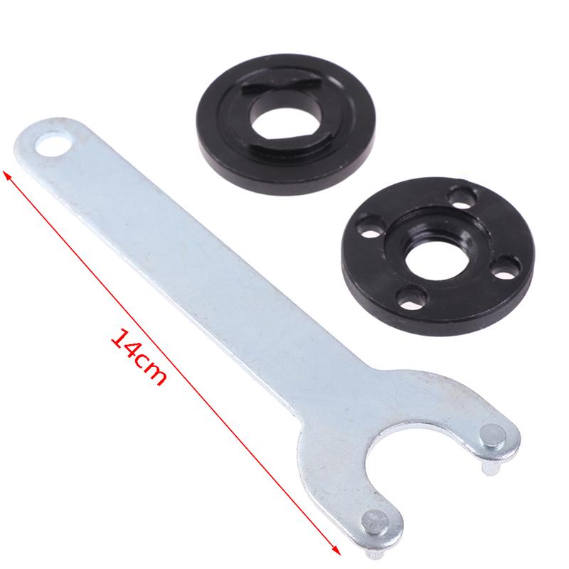 Angle Grinder Flange Spanner Wrench Set For Grinder With Lock Nut Metal Tool Angle Grinder Flange Spanner Wrench Set For Grinder With Lock Nut Metal Tool