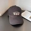 Cap Baseball Fashionable With Little Bear And Letter Embroidery Design For Daily
