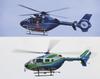 Hasegawa Helicopter Disaster Prevention Helicopter Part 02110 1/72 EC-135&EC-145 BK117C-2 “Police & 2”