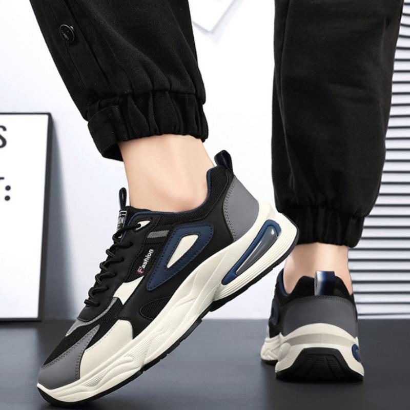 Adidași Chunky Bărbați Toamnă Plasă Respirabilă Pantofi Sport Tineret Antiderapanți Absorbție Șoc Pantofi de Alergare Zapatillas De Hombre