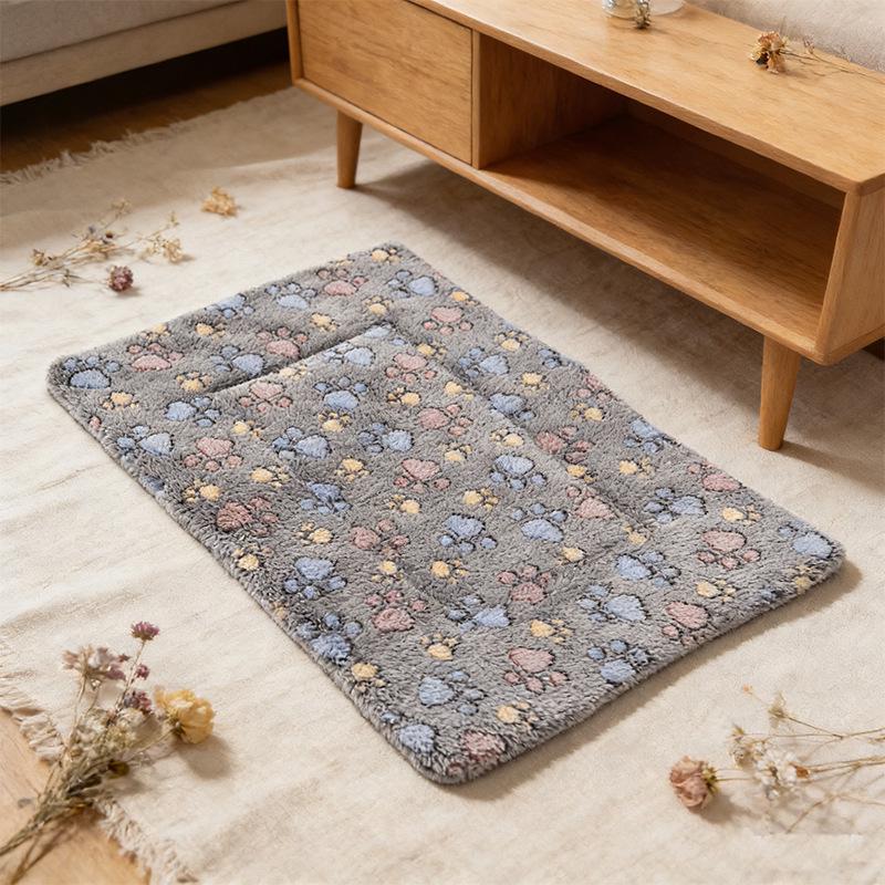 Plush Pet Bed: Warm Winter Cushion for Dogs & Cats
