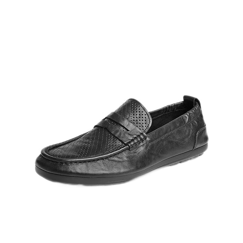 Belle Men s Leather Slip-On Loafers 245
