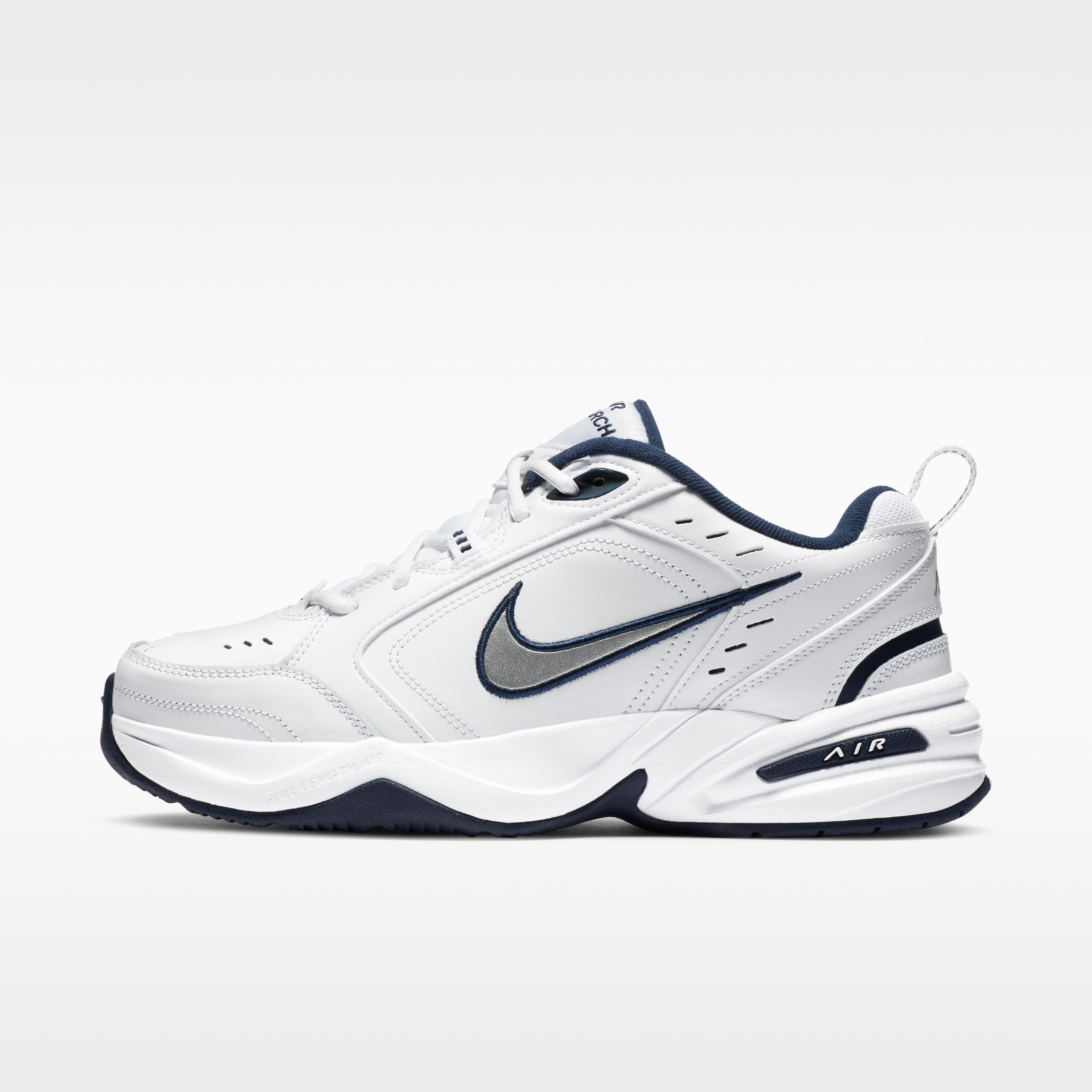 Nike Air Monarch IV Белый Темно-синий 40