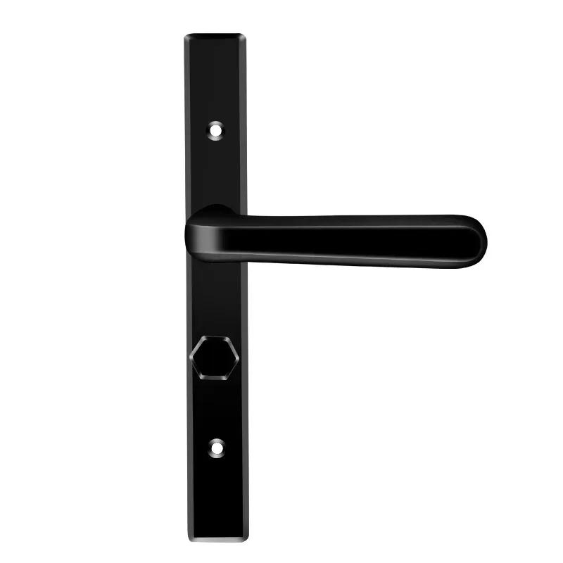 Ultra Narrow Door Lock, Bathroom Door Lock, Bedroom Handle, Aluminum Alloy Door Lock, Bathroom Glass Lock Accessories
