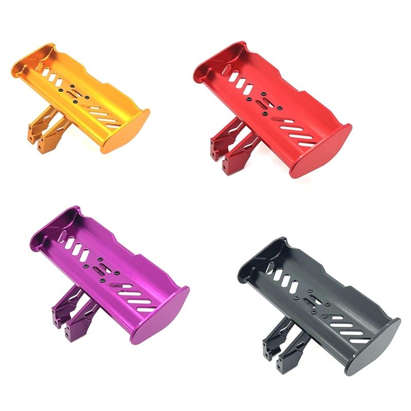 RC Car Upgrade Tail Bracket Tail Wing Kit For Wltoys 144001 144010 144016 124007 124008 Riaario 14001R 14001T AM-X12