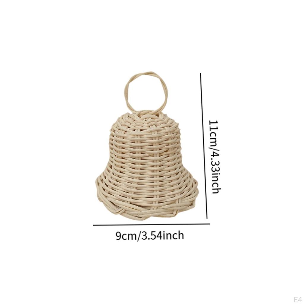 Julklocka Hantverk Hängen, Handgjorda Vävda Handvävda Klockor för Köpcentrum