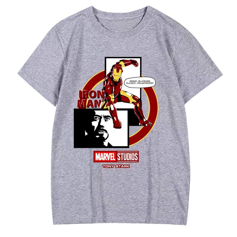 2026 Marvel Avengers Alliance 4 Unisexs Tshirt Marvel 10th Anniversary Summer ShortSleeved Superhero Related Tshirt 2XL