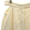 Unused Eimy Istoire Cutting Tweed Straight Pants M Ivory Women Used