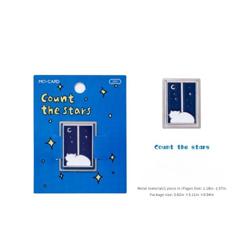 Mini Cute Cat Life Metal Bookmark Adorable Cartoon Kitty Book Page Holder ClipUnique Reading Gifts for Students Readers Book