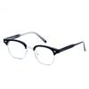 Custom Delight DIO Black Blue Light Blocking Gold Frame Glasses