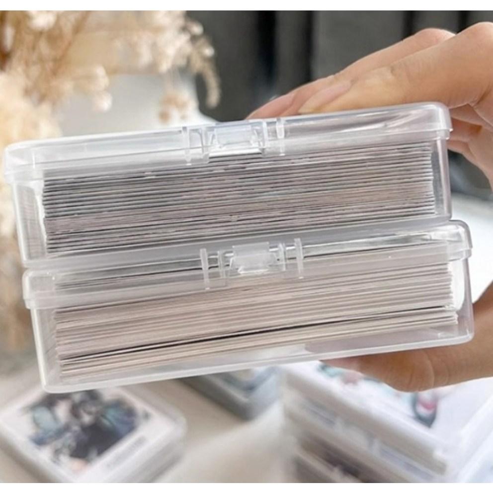 Market Plan Translucent Photocard Case, Translucent, 10 Count