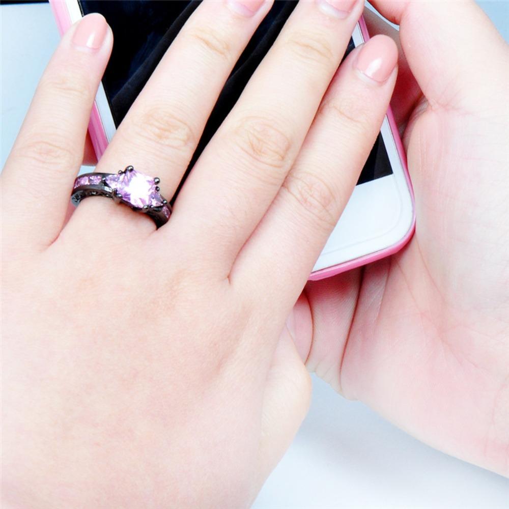 Elegant Zircon Rings for Women Creative Fashion Jewelry European Style Accessories