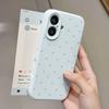 Чохол для мобільного телефону в стилі дівчини в горошок для iPhone17promax, повністю захисний 16, рідкий силікон, Apple 15, м'який чохол
