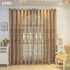 1PC LOZUJOJU 40-70% Blackout European Hollow Jacquard Comfortable Curtains for Living Room Bedroom Home Decor
