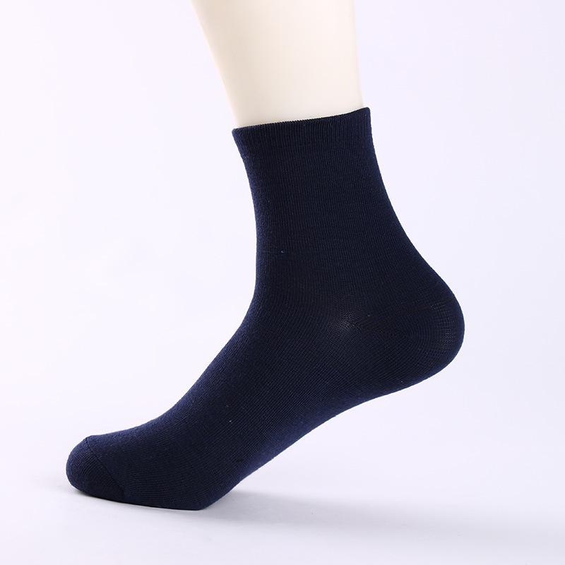 Men's Low-Cut Breathable Spring & Summer Anti-Odor Socks - Sweat-Absorbent, Thin, Shallow Boat Style