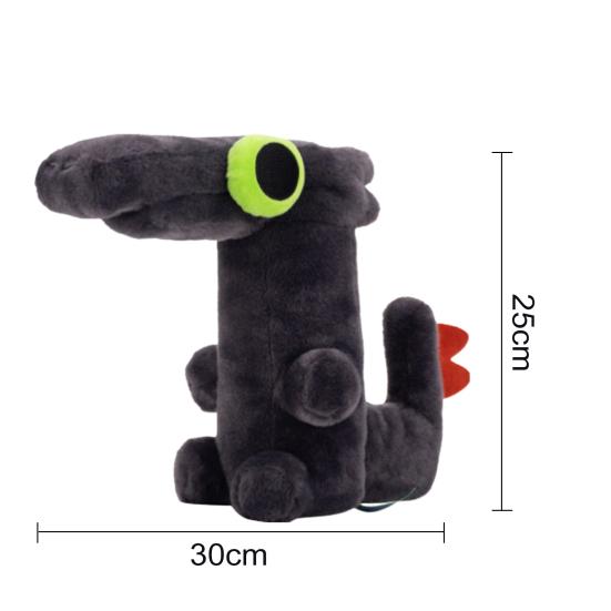 Toothless Dragon Plush Doll for Kids Collectible Short Plush Stuffed Animal